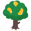 business, gold tree, dollar growth, money, gold, coin tree 
