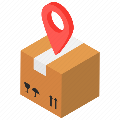 Delivery, shipping, package, cargo, location, business icon - Download on Iconfinder
