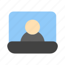 online, meeting, conference, video, business, and, finance, commu