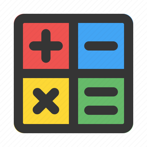 Calculator, calculation, calculating, education, maths, math, calculate icon - Download on Iconfinder