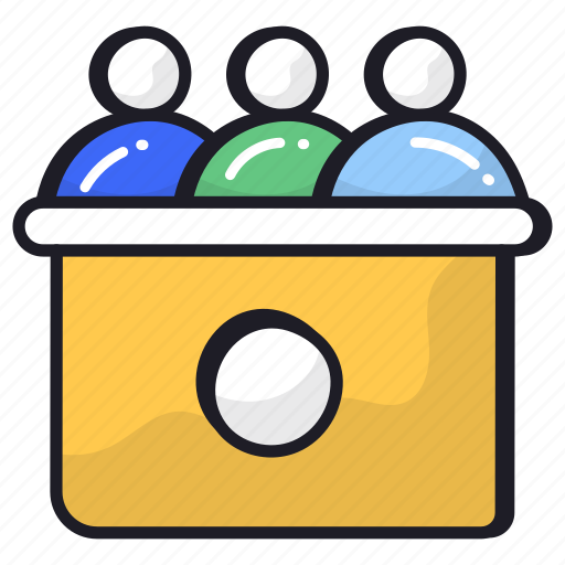 Businessman, office, discussion icon - Download on Iconfinder