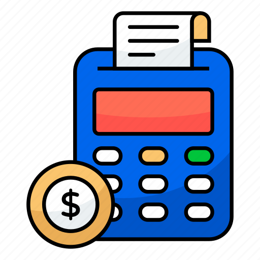 Cash till, point of sale, billing machine, ecommerce icon - Download on Iconfinder