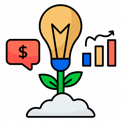 Idea growth, innovation, bright idea, creativity, business idea icon - Download on Iconfinder