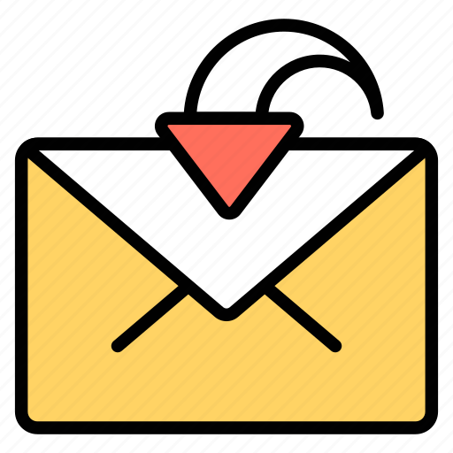 Received mail, correspondence, email, letter, data mail icon - Download on Iconfinder