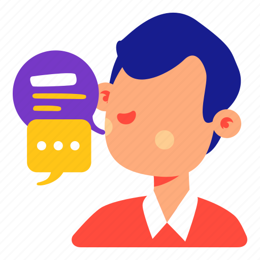 Discussion, communication, meeting, stickers, sticker illustration - Download on Iconfinder