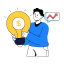 business, idea, creative, innovation, bright, financial 