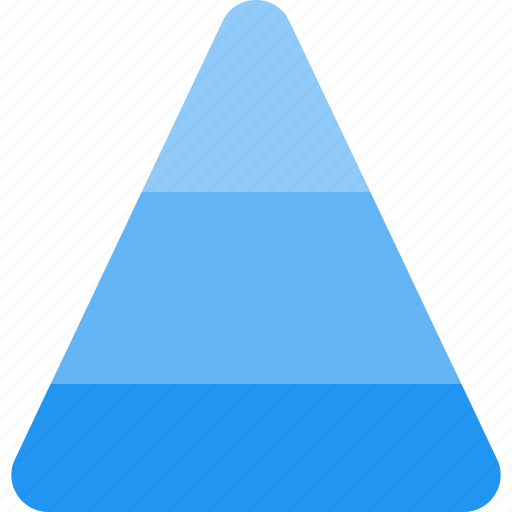 Pyramid, business, finance, chart icon - Download on Iconfinder