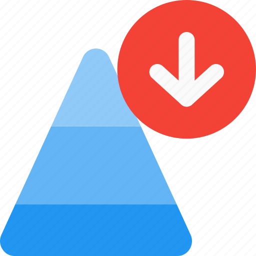 Pyramid, business, arrow, direction icon - Download on Iconfinder