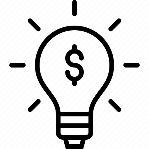 Idea, innovation, money, business, lamp icon - Download on Iconfinder