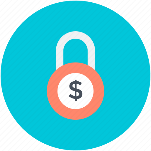 Baking, dollar sign, money protection, money safety, padlock icon - Download on Iconfinder
