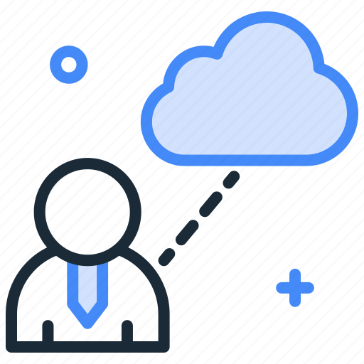 Cloud storage, communication, data transfer, employee data, information icon - Download on Iconfinder