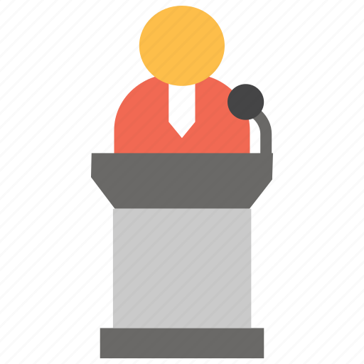 Buisnessman, conference, marketing, meeting, presentation, speech icon - Download on Iconfinder