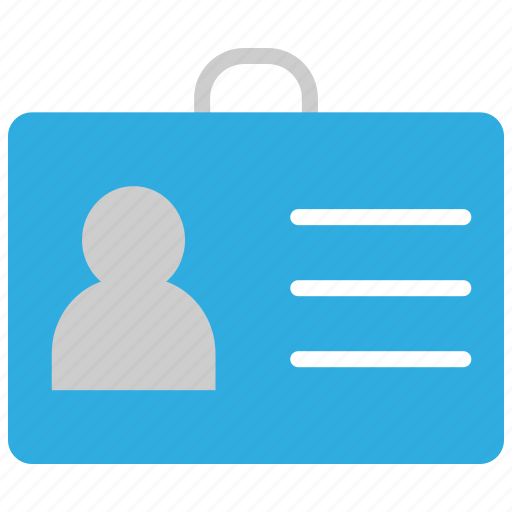 Employee, id, identification, identity card, photo, proof icon - Download on Iconfinder