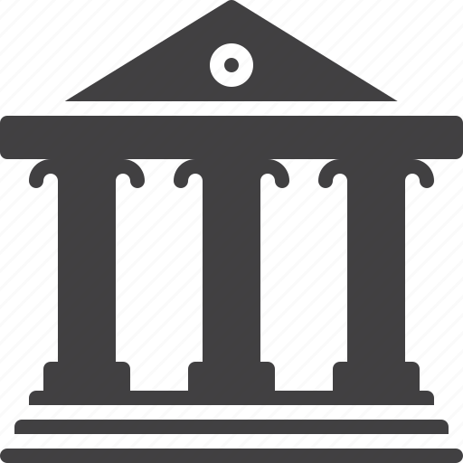 Bank, building, business, column, court icon - Download on Iconfinder