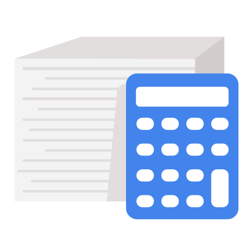 Accounting, business, calculator, document, financial, work icon - Free download