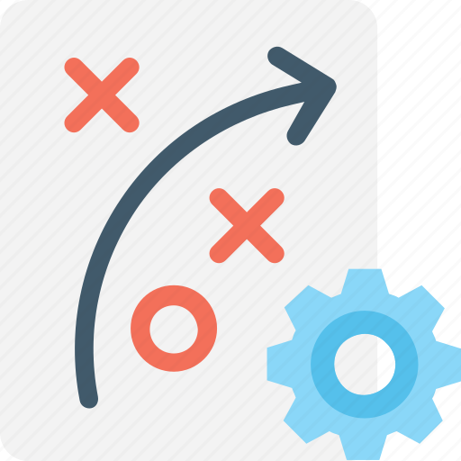 Cog, marketing, plan, strategy, tactic icon - Download on Iconfinder