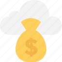cloud, cloud computing, crowdfunding, dollar, online business