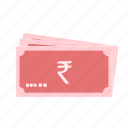 business, cash, indian, money, notes, rupee