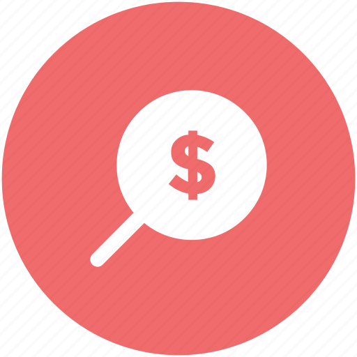 Business analysis, magnifier, magnifying glass, searching finance, zoom icon - Download on Iconfinder
