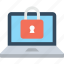 laptop security, lock, login, password, protected 