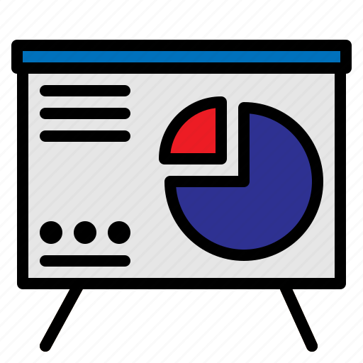 Charts, meeting, pie, presentation, reports, sales icon - Download on Iconfinder