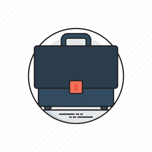Briefcase, business case, file folder case, office bag, portfolio icon - Download on Iconfinder