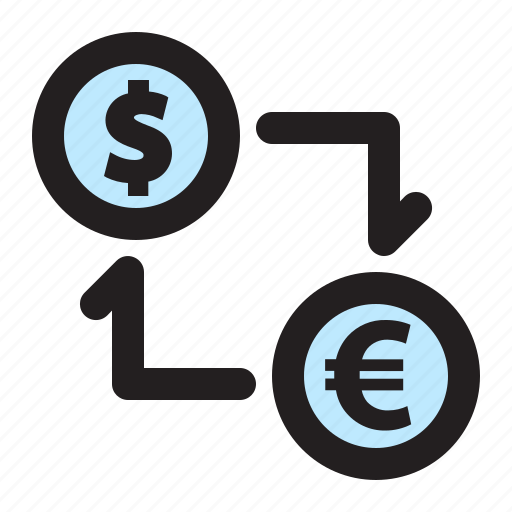 Currency, dolar, euro, exchange, finance icon - Download on Iconfinder
