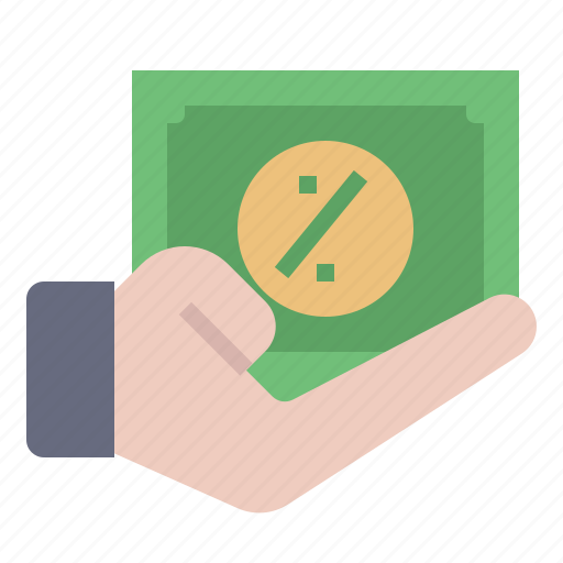 Cash, commission, earn, money, percentage, revenue, tax icon - Download on Iconfinder