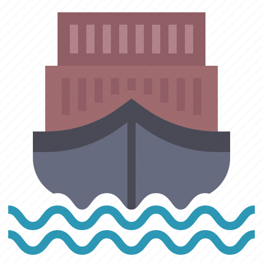 Boat, cargo, logistics, sea, ship, transport, transportation icon - Download on Iconfinder