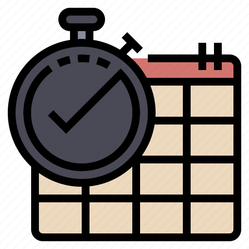 Calendar, date, deadline, estimate, progress, schedule, time icon - Download on Iconfinder