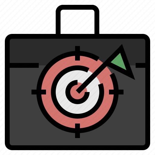 Aim, arrow, business, goal, target, targeting icon - Download on Iconfinder