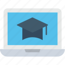 distance learning, e learning, education, learning, mortarboard
