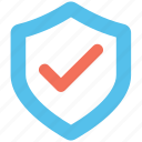 antivirus, firewall enabled, protection, shield, tick