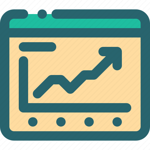 Analytic, arrow, business, stat, statistic icon - Download on Iconfinder