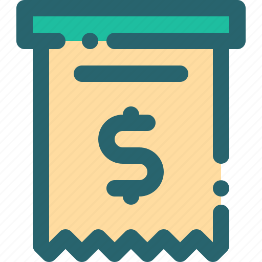 Bill, business, invoice, money, receipt icon - Download on Iconfinder