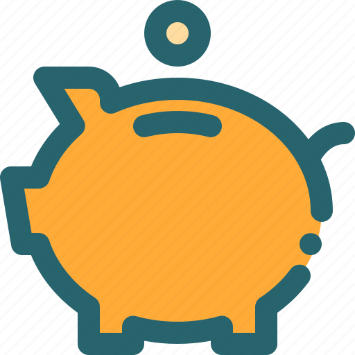 Bank, coin, pig, piggybank, save icon - Download on Iconfinder