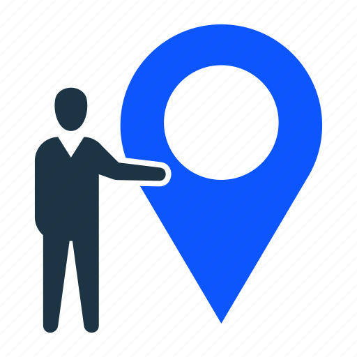 Business, location, man, pin icon - Download on Iconfinder