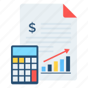 financial, report, business, accounting, document, stats, infographics