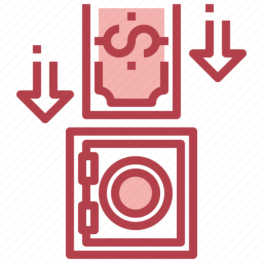Bill, deposit, dollars, money, pack icon - Download on Iconfinder