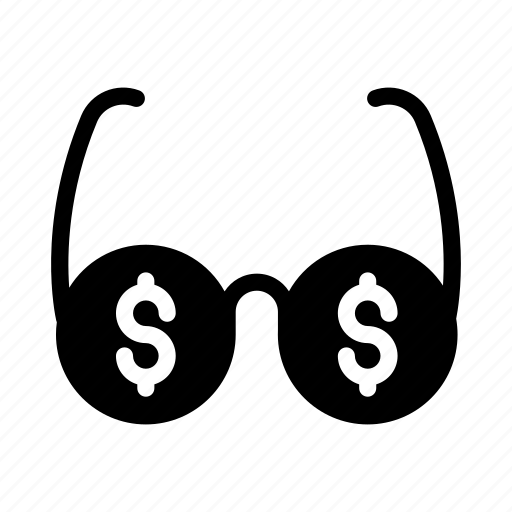 Business, dollar, finance, glasses, goggles icon - Download on Iconfinder