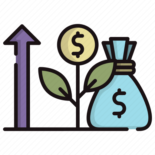 Growth, success, business, grow, growing, money, profit icon - Download on Iconfinder