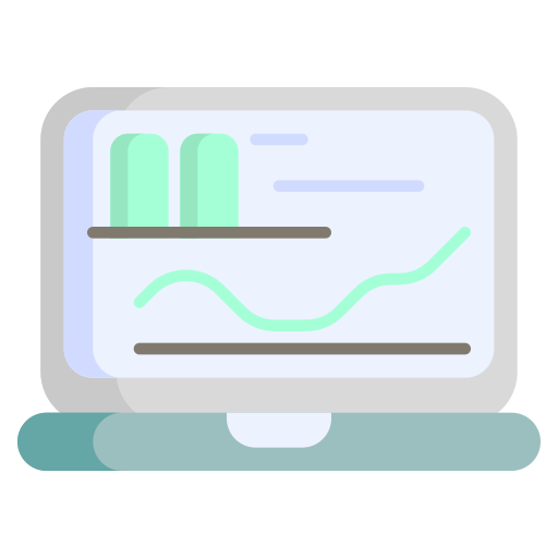 Business, analytics, laptop, graph, chart, analysis, diagram icon - Download on Iconfinder