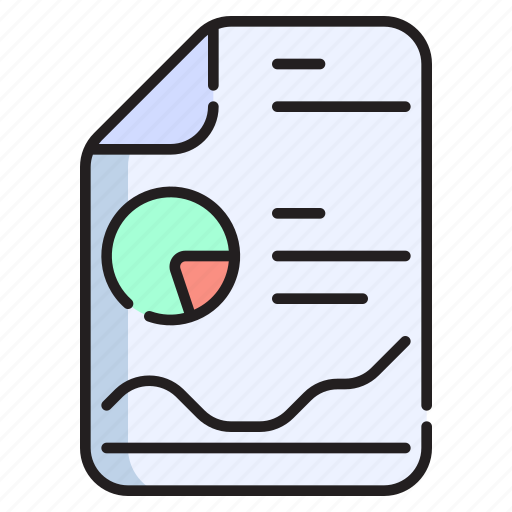 Business, analytics, document, analysis, report, chart, graph icon - Download on Iconfinder