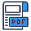 document, extension, file, file type, format, pdf 