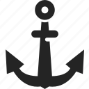 anchor, boat, nautical, sea, ship