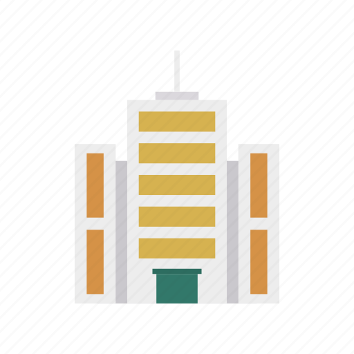 Building, office, plaza, tower icon - Download on Iconfinder