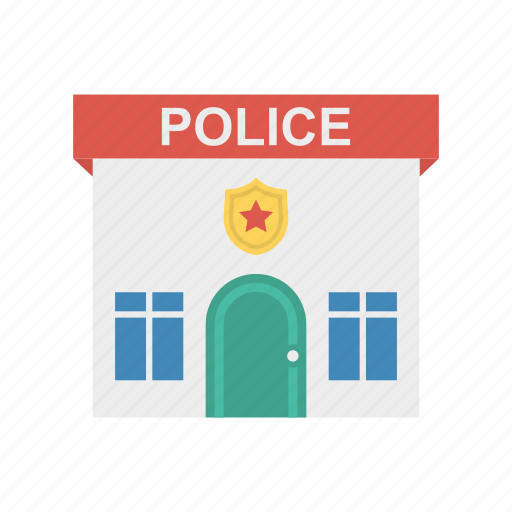 Building, estate, police, real, station icon - Download on Iconfinder