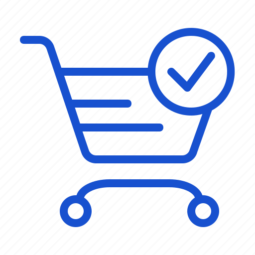 Approve, business, cart, check, ecommerce, shopping, tick icon - Download on Iconfinder