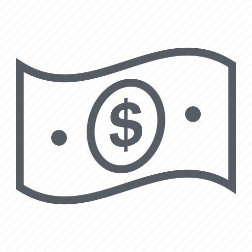 Banknote, cash, currency, dollar, finance, money icon - Download on Iconfinder