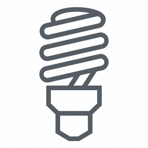 Bulb, cfl, energy, environment, lamp, light icon - Download on Iconfinder